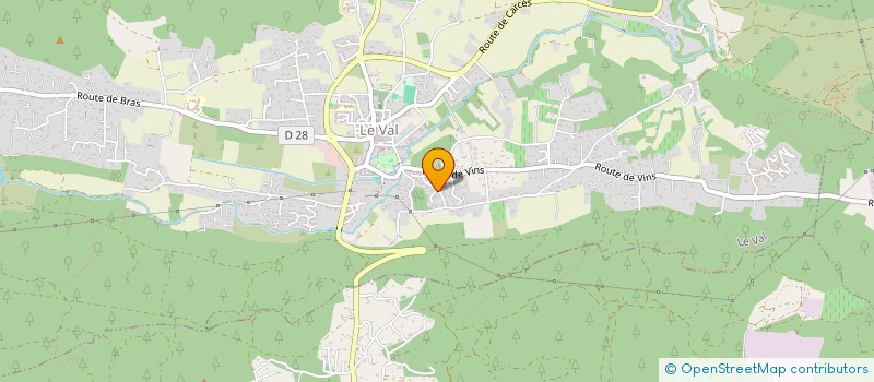 localisation de l'entreprise STAY INFO à LE VAL