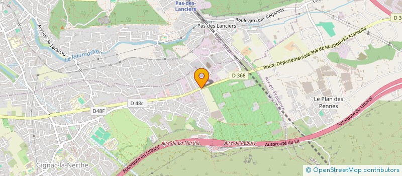 localisation de l'entreprise STAY MANAGEMENT  GIGNAC-LA-NERTHE