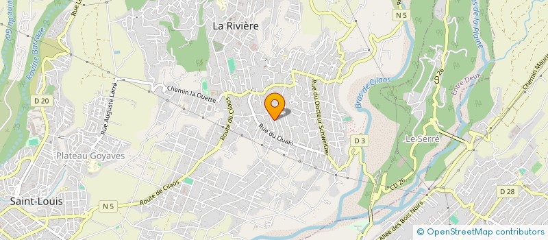 localisation de l'entreprise STAY WILD MUSIC PROD (SWMP)  SAINT-LOUIS