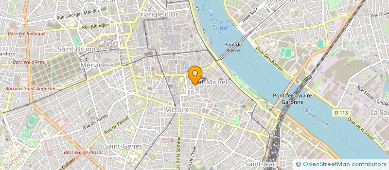 localisation de l'entreprise STAYCITY BORDEAUX à BORDEAUX
