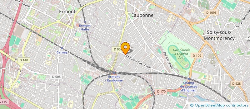 localisation de l'entreprise STAYHOME à EAUBONNE