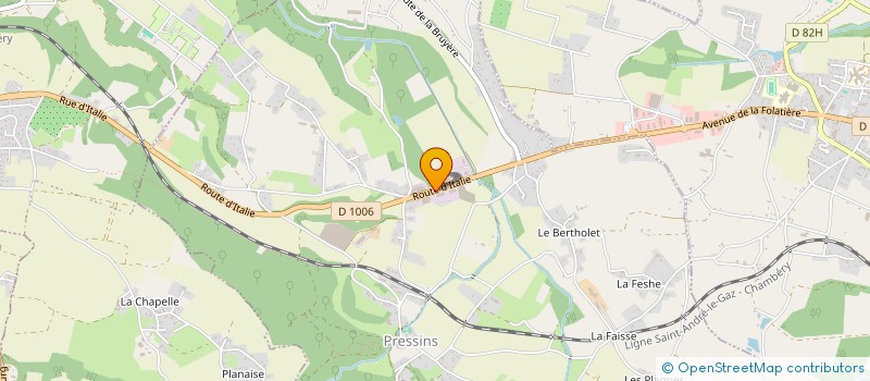 localisation de l'entreprise STAYHOME24  PRESSINS