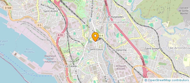 localisation de l'entreprise STAYLOC  MARSEILLE