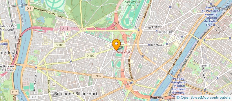 localisation de l'entreprise STAYS à PARIS