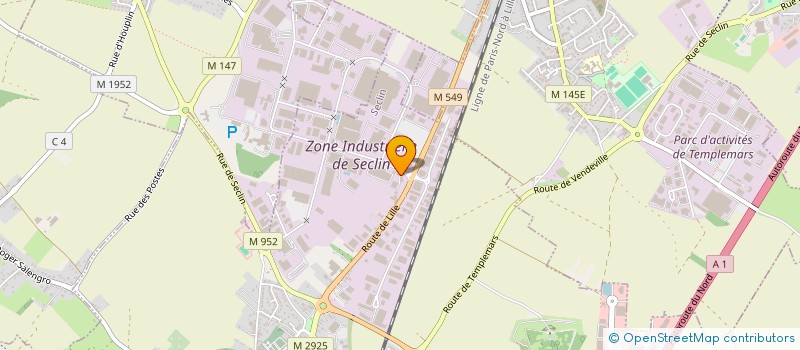 localisation de l'entreprise STB 7 à SECLIN