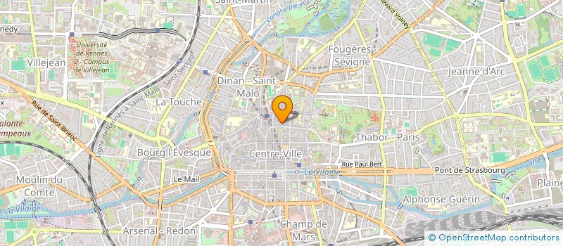 localisation de l'entreprise STB à RENNES