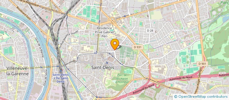localisation de l'entreprise STB à SAINT-DENIS