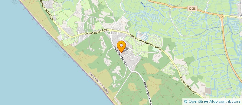 localisation de l'entreprise STB 85 à SAINT-HILAIRE-DE-RIEZ