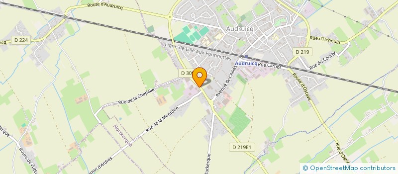 localisation de l'entreprise STB AUDRUICQ à AUDRUICQ