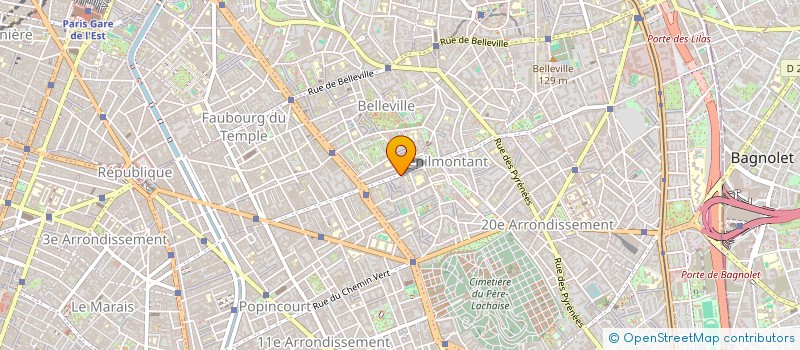 localisation de l'entreprise STB GLOBAL  PARIS