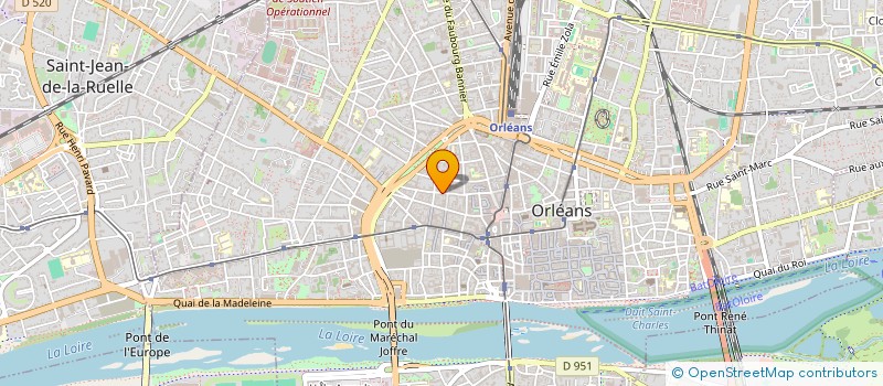 localisation de l'entreprise STB RENOVATION à ORLEANS