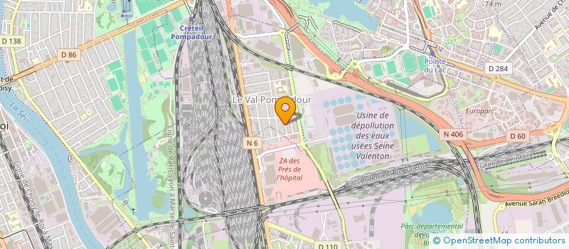 localisation de l'entreprise STB SERVICES à VALENTON