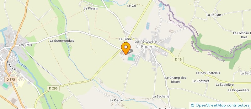 localisation de l'entreprise STB (SOCIETE DE TRANSPORTS BAUDRY) à VAL-COUESNON