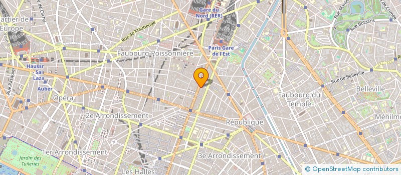localisation de l'entreprise STB (SOCIETE TRAVAUX BATIMENT) à PARIS