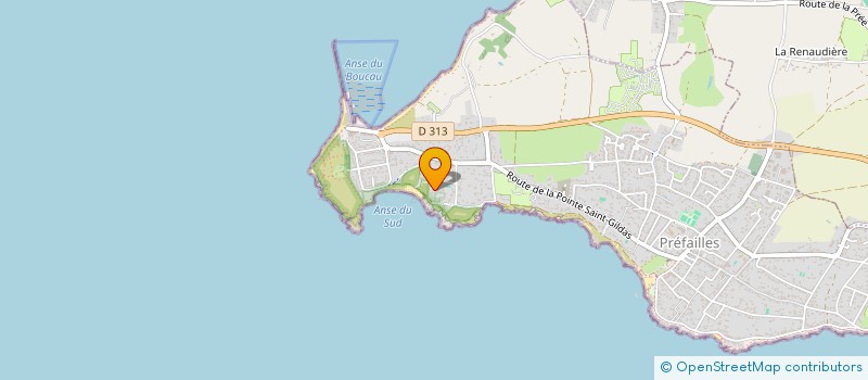 localisation de l'entreprise STB1  PREFAILLES