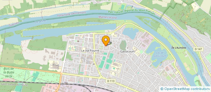 localisation de l'entreprise STBAT à MANTES-LA-JOLIE