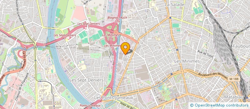 localisation de l'entreprise STBGAZ à TOULOUSE