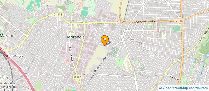 localisation de l'entreprise STBK MORANGIS à MORANGIS
