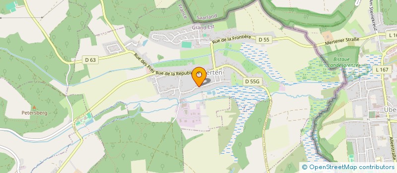 localisation de l'entreprise STBL INVEST  MERTEN