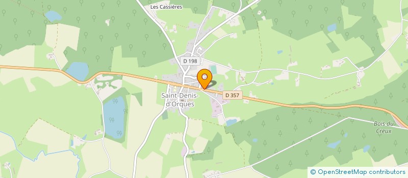 localisation de l'entreprise STBM à SAINT-DENIS-D'ORQUES
