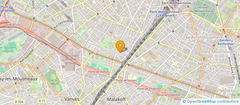 localisation de l'entreprise STBM  PARIS