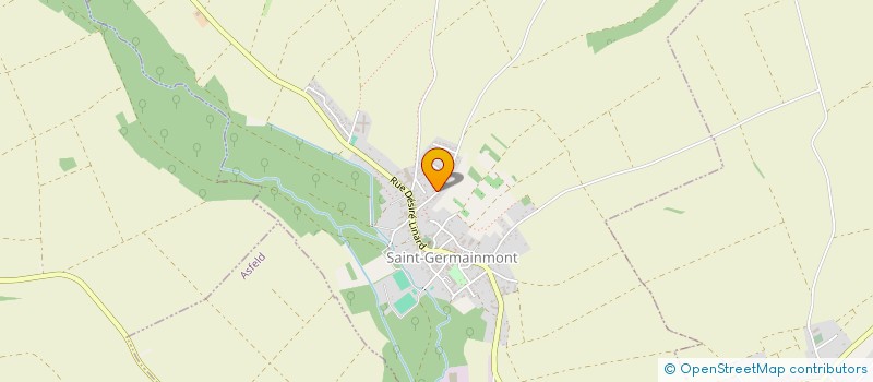 localisation de l'entreprise STBS  SAINT-GERMAINMONT