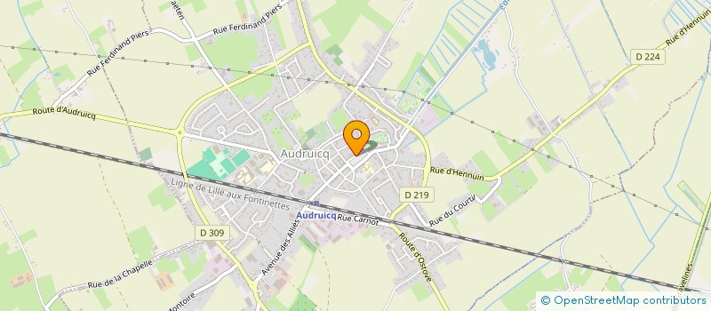 localisation de l'entreprise STBT à AUDRUICQ