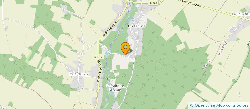 localisation de l'entreprise STC  RAIZEUX