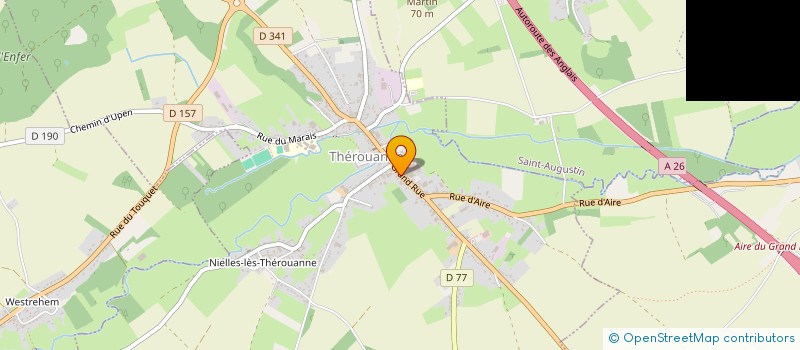 localisation de l'entreprise STC  THEROUANNE