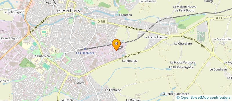 localisation de l'entreprise STC à LES HERBIERS