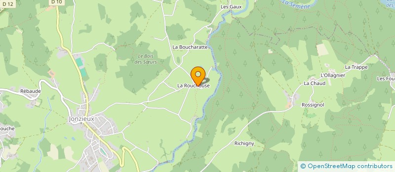 localisation de l'entreprise STC  JONZIEUX