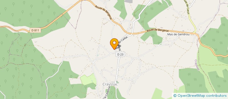 localisation de l'entreprise STC INNOVATION  CRAYSSAC