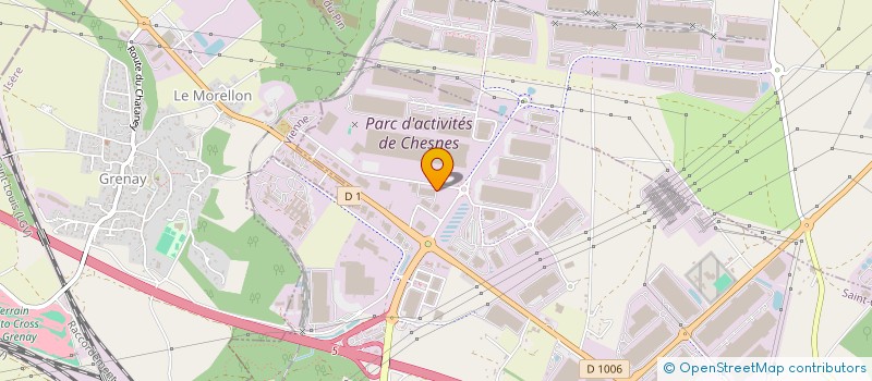 localisation de l'entreprise STC OUEST à SAINT-QUENTIN-FALLAVIER
