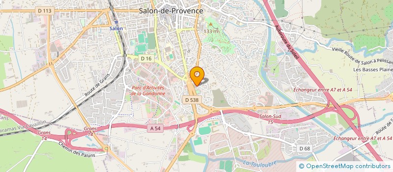 localisation de l'entreprise STC RECORDS 13  SALON-DE-PROVENCE