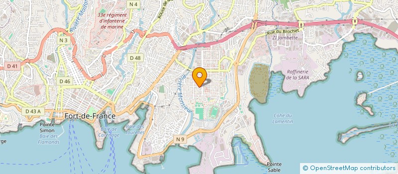 localisation de l'entreprise STC RH & CONSEILS  FORT-DE-FRANCE