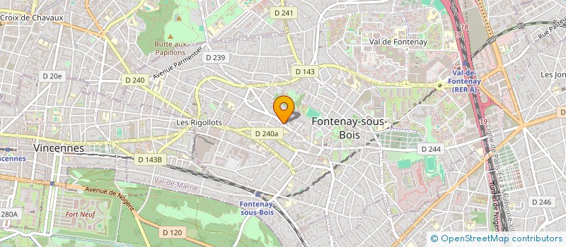 localisation de l'entreprise STCARS à FONTENAY-SOUS-BOIS