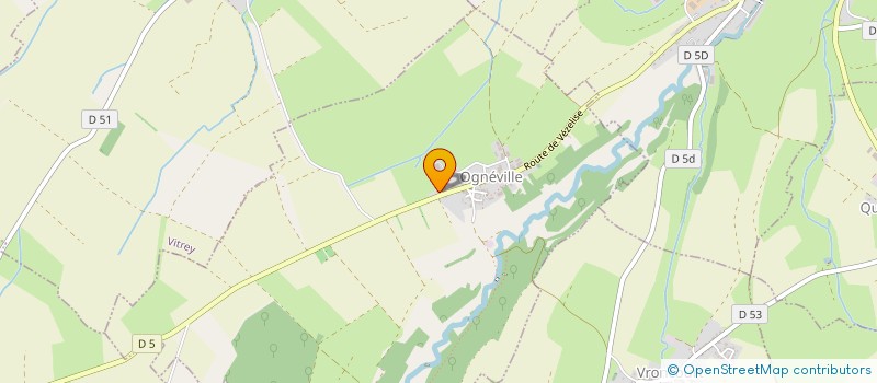 localisation de l'entreprise STCB  OGNEVILLE