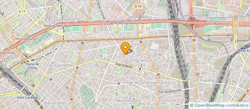 localisation de l'entreprise STCF TALHA TAIBI  PARIS