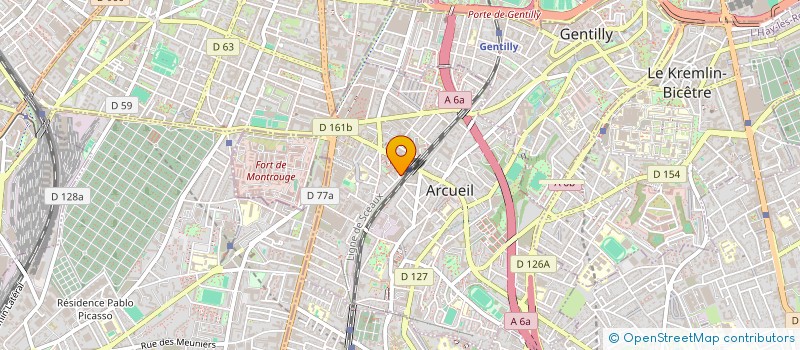 localisation de l'entreprise STCHEPINSKY TROIS  ARCUEIL