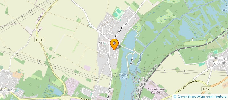 localisation de l'entreprise STCI  VERT-LE-PETIT