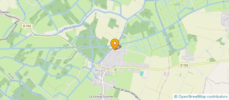 localisation de l'entreprise STCM HOLDING  ARCAIS