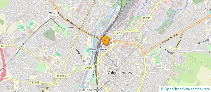 localisation de l'entreprise STCMI TUYAUT CHAUDRON MONTAGE INDUSTRIEL  VALENCIENNES