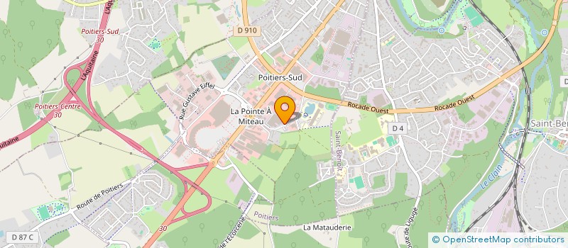 localisation de l'entreprise STCO - SOCIETE DE TRANSPORTS DU CENTRE-OUEST à PESSAC