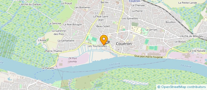 localisation de l'entreprise STCV à COUERON