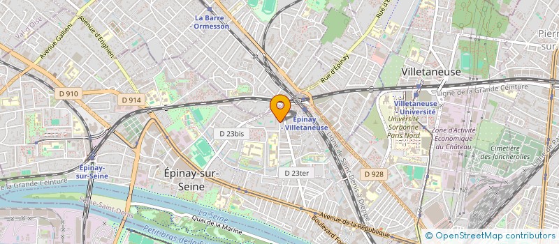 localisation de l'entreprise STCY DRIVE à EPINAY-SUR-SEINE