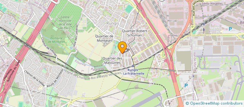 localisation de l'entreprise STD à CHEVILLY-LARUE