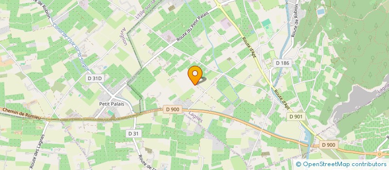 localisation de l'entreprise STD  LAGNES