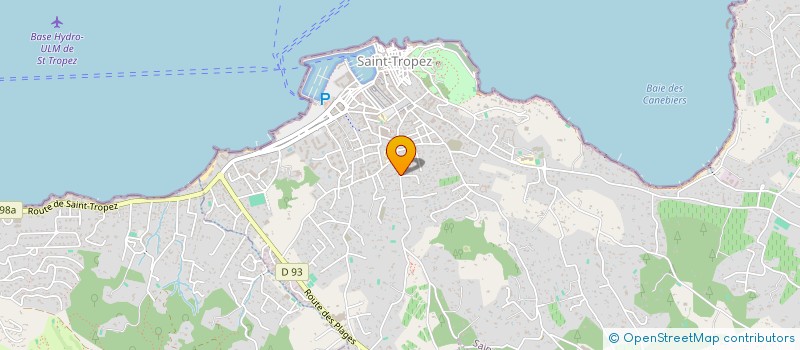 localisation de l'entreprise STD AI à SAINT-TROPEZ