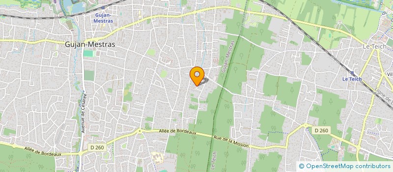 localisation de l'entreprise STD BASSIN  GUJAN-MESTRAS