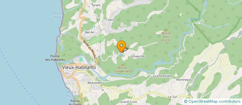 localisation de l'entreprise STD BTP à VIEUX-HABITANTS